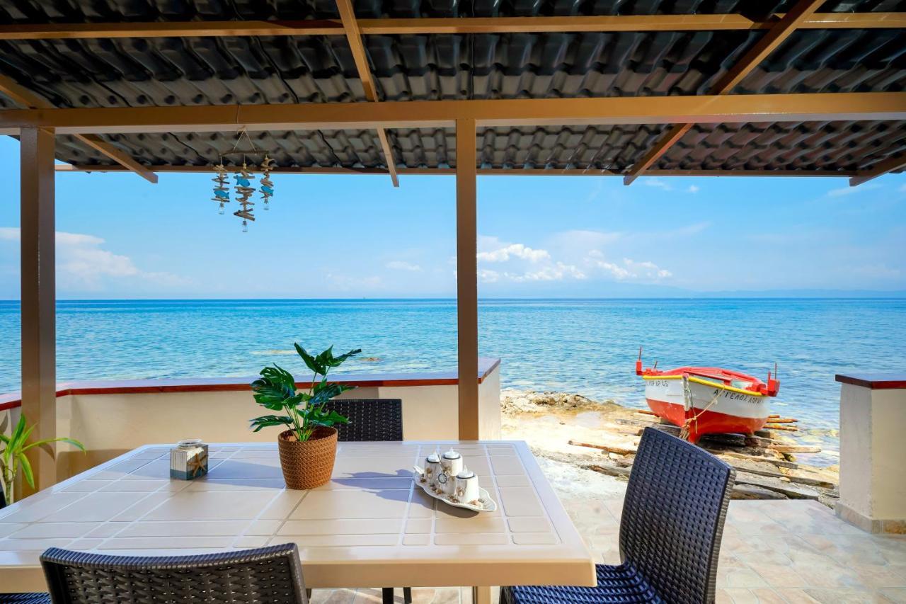 To Kyma - Seafront House Villa Skála Kallirákhis Eksteriør bilde
