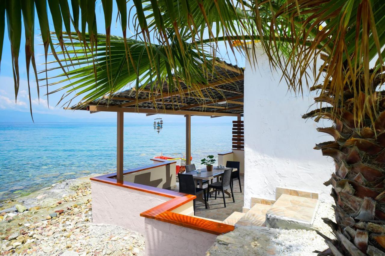 To Kyma - Seafront House Villa Skála Kallirákhis Eksteriør bilde