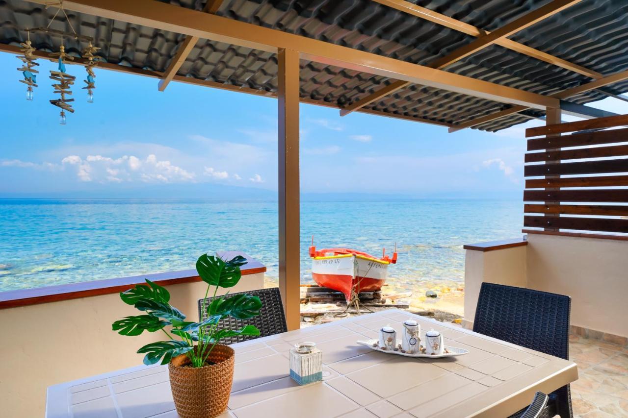 To Kyma - Seafront House Villa Skála Kallirákhis Eksteriør bilde